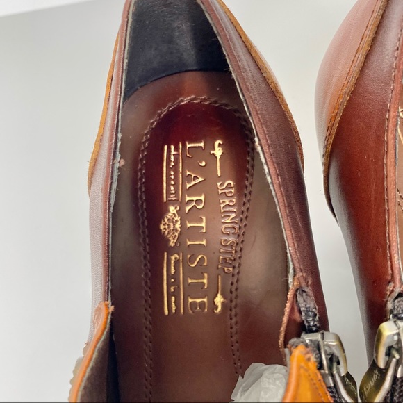 Spring Step L’Artiste Style GreenTea Ankle Boot - Picture 15 of 16